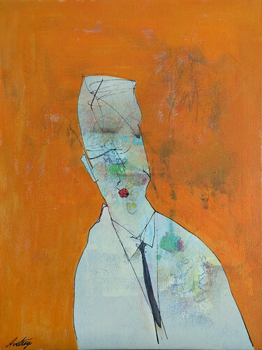 The Absurd Man van Jack Avetisyan, Schilderij te koop op Singulart