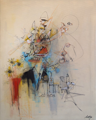 The Unwritten Self di Jack Avetisyan, Pittura in vendita su Singulart