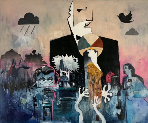 The Messengers di Jack Avetisyan, Pittura in vendita su Singulart