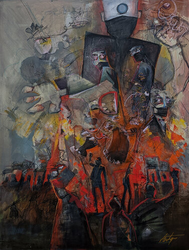 Rising di Jack Avetisyan, Pittura in vendita su Singulart