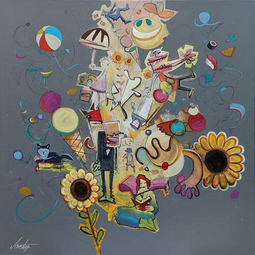 The Summer That Wasn't di Jack Avetisyan, Pittura in vendita su Singulart