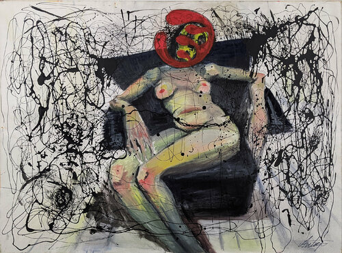 Used To Be Somebody di Jack Avetisyan, Pittura in vendita su Singulart