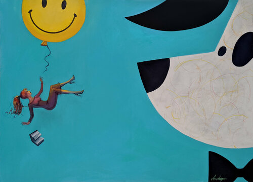 Dream Baby Dream di Jack Avetisyan, Pittura in vendita su Singulart