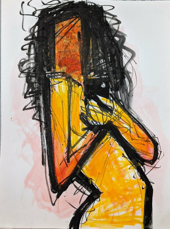 Selfie in Yellow Jack Avetisyan