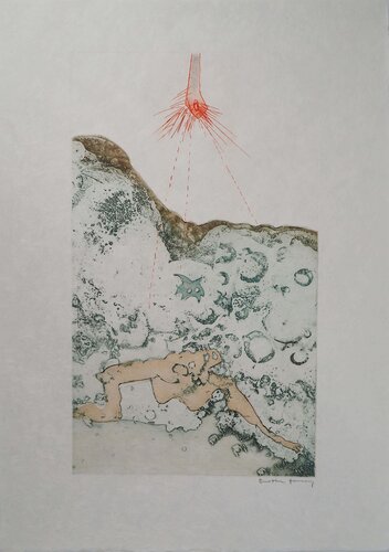 Rayons du soleil, Gravure originale signée by Dorothea Tanning, Print for Sale on Singulart