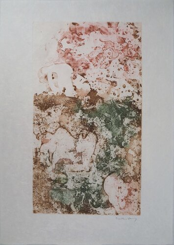 Reflets lumineux sur la mer et le sable, Gravure originale signée by Dorothea Tanning, Print for Sale on Singulart