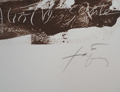 Voyage  Antoni Tàpies