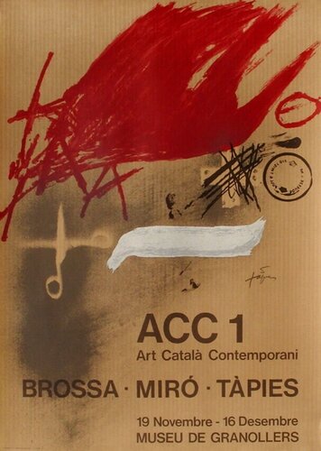 Expo 77 - Museu de Granollers de Antoni Tàpies, Impresión a la venta en Singulart