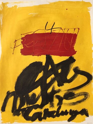 Expo 72 - Al mestres de Catalunya von Antoni Tàpies, Druck kaufen auf Singulart