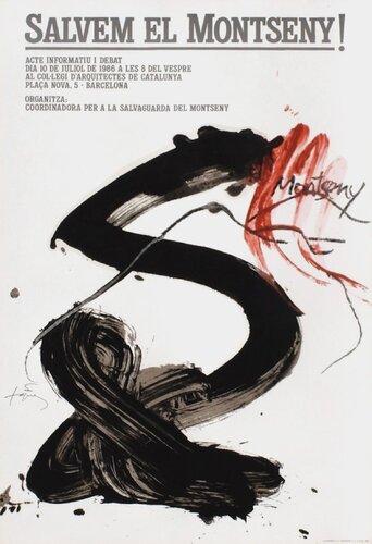 Expo 86 - Salvem el Montseny von Antoni Tàpies, Druck kaufen auf Singulart