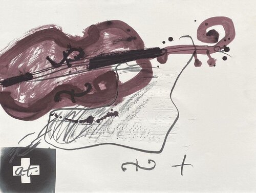 Festival de Violoncelles by Antoni Tàpies, Print for Sale on Singulart