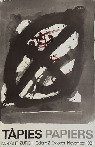 Expo 81 - Maeght Zürich by Antoni Tàpies, Print for Sale on Singulart