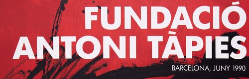 Composition abstrait von Antoni Tàpies, Druck kaufen auf Singulart