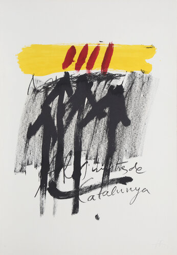 6 from Als Mestres de Catalunya van Antoni Tàpies, Afdruk te koop op Singulart