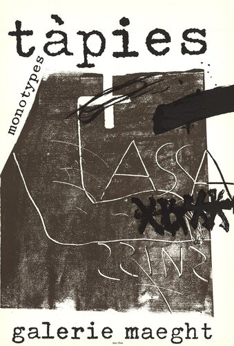 Monotypes by Antoni Tàpies, Print for Sale on Singulart