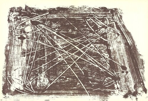 Untitled 210-18 par Antoni Tàpies, Édition en vente sur Singulart