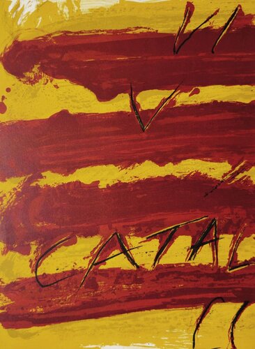 DLM200 - Catalunya I by Antoni Tàpies, Work on Paper for Sale on Singulart