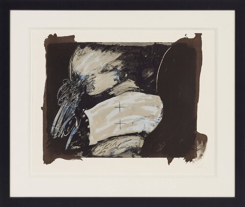 Deux Croix by Antoni Tàpies, Print for Sale on Singulart