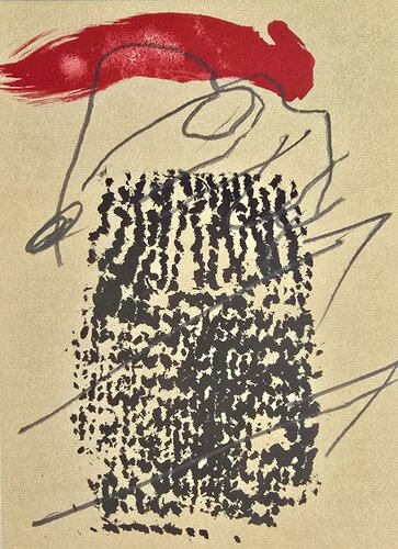 Untitled Composition by Antoni Tàpies, Print for Sale on Singulart