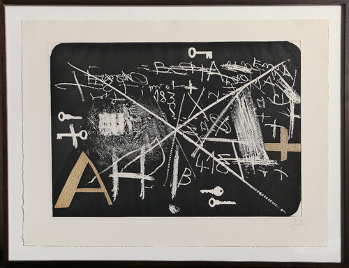 Esperit Catala II by Antoni Tàpies, 기타 매체 for Sale on Singulart