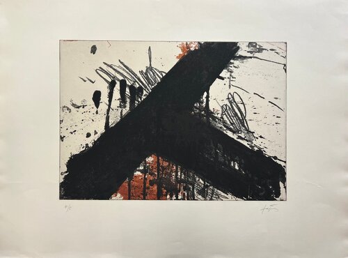 Le T renversé by Antoni Tàpies, Print for Sale on Singulart