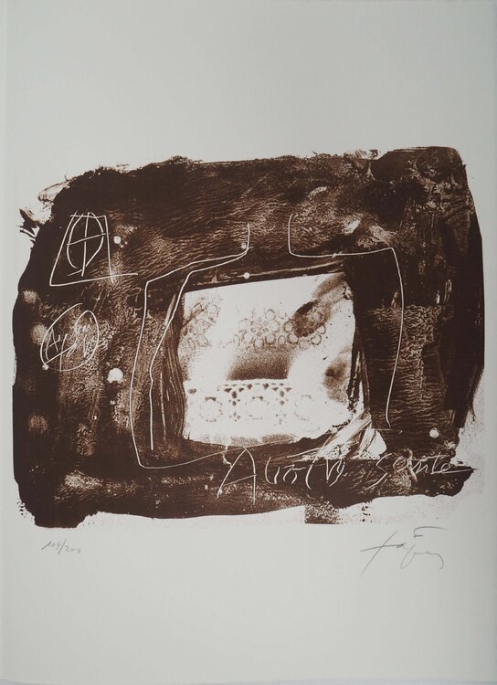 Voyage  Antoni Tàpies