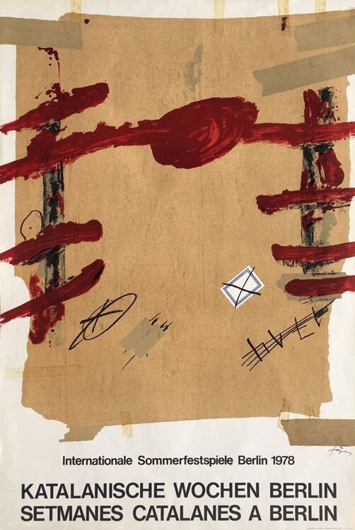 Expo 78 - Setmanes Catalanes a Berlin Antoni Tàpies