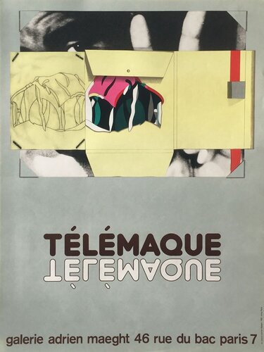 Expo 81 - Galerie Adrien Maeght von Hervé Télémaque, Druck kaufen auf Singulart