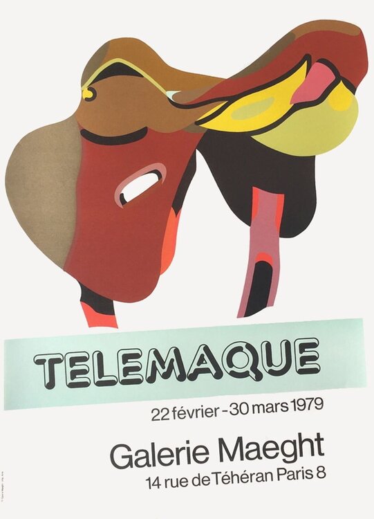 Expo 79 - Galerie Maeght Hervé Télémaque