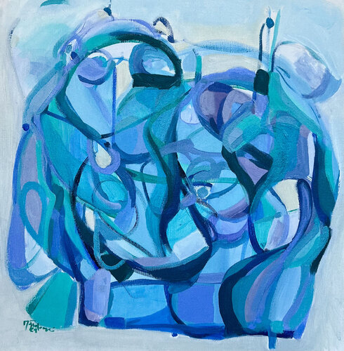 Un Caballero sinArmadura par Gabriela Tolomei, Peinture en vente sur Singulart