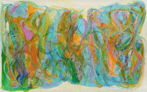 Soul Agreement par Gabriela Tolomei, Peinture en vente sur Singulart