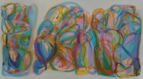 Inner Walk par Gabriela Tolomei, Peinture en vente sur Singulart