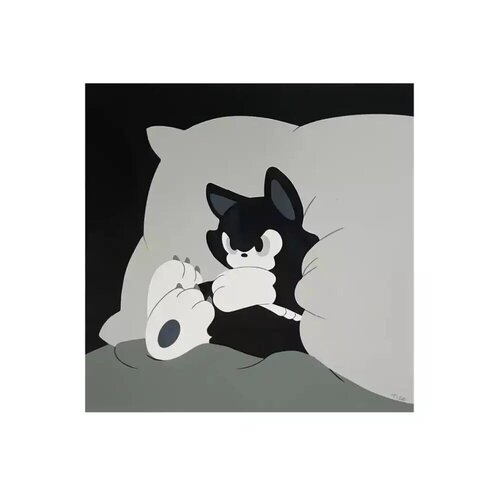 Angry Cat de TIDE, Impresión a la venta en Singulart