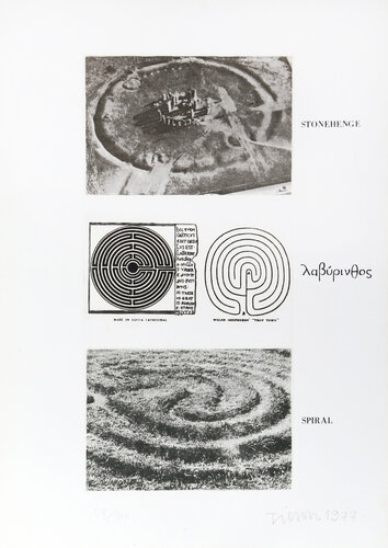 Stonehenge, Spiral from Wessex Portfolio by Joe Tilson, Print for Sale on Singulart
