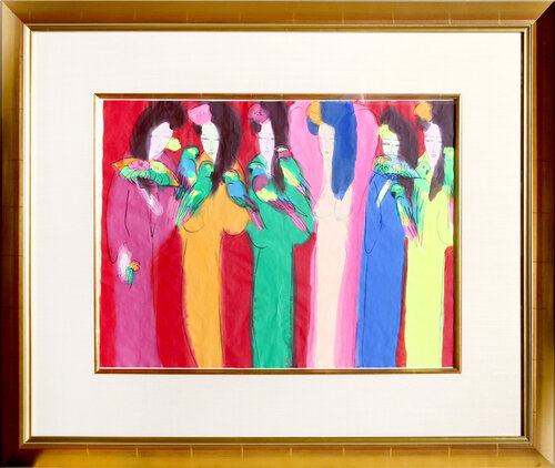 Six Geishas Walasse Ting 丁雄泉