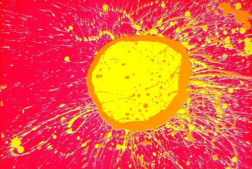 Good Morning (Rouge) by Walasse Ting 丁雄泉, Print for Sale on Singulart