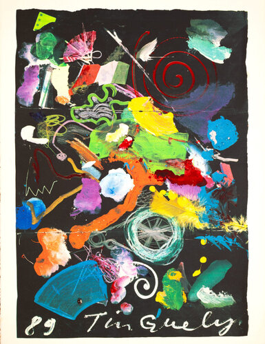 Odalisque #2 (1989) Workshop Proof Silkscreen on Arches by Jean Tinguely, Print for Sale on Singulart
