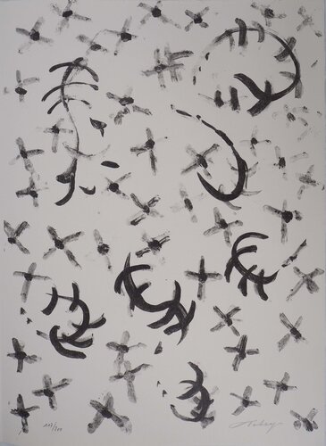 Symboles noirs par Mark Tobey, Édition en vente sur Singulart