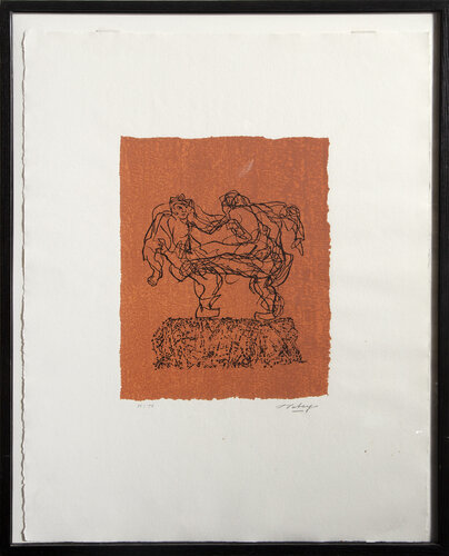 Folk Dance on Independence Day van Mark Tobey, Afdruk te koop op Singulart