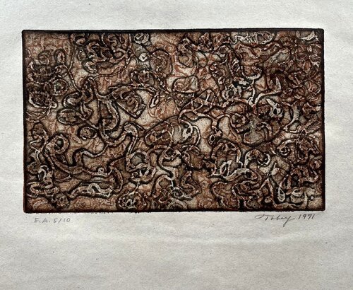 Autumn leaves by Mark Tobey, Print for Sale on Singulart
