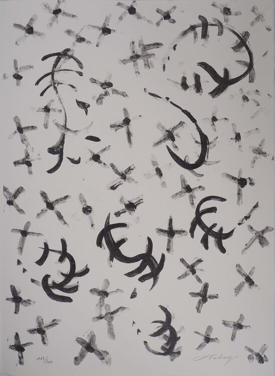 Symboles noirs Mark Tobey