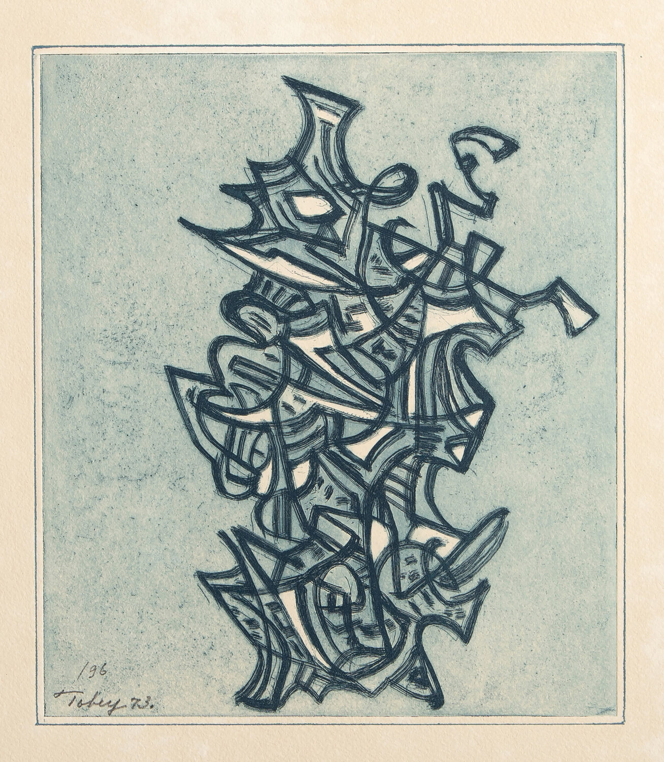 Liberation II Mark Tobey