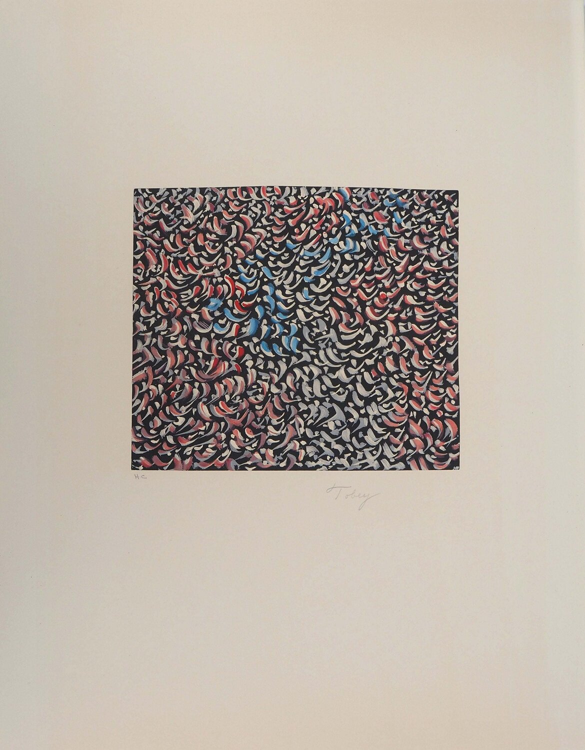Symphonie de couleurs Mark Tobey Print for sale
