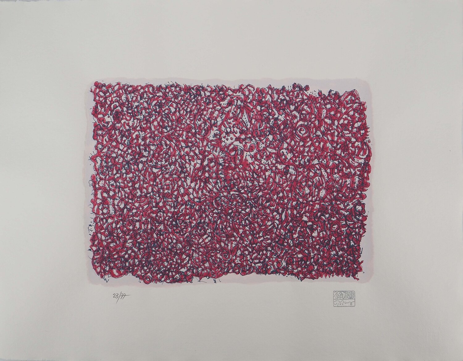 Sérénité rosée Mark Tobey Impresión en venta