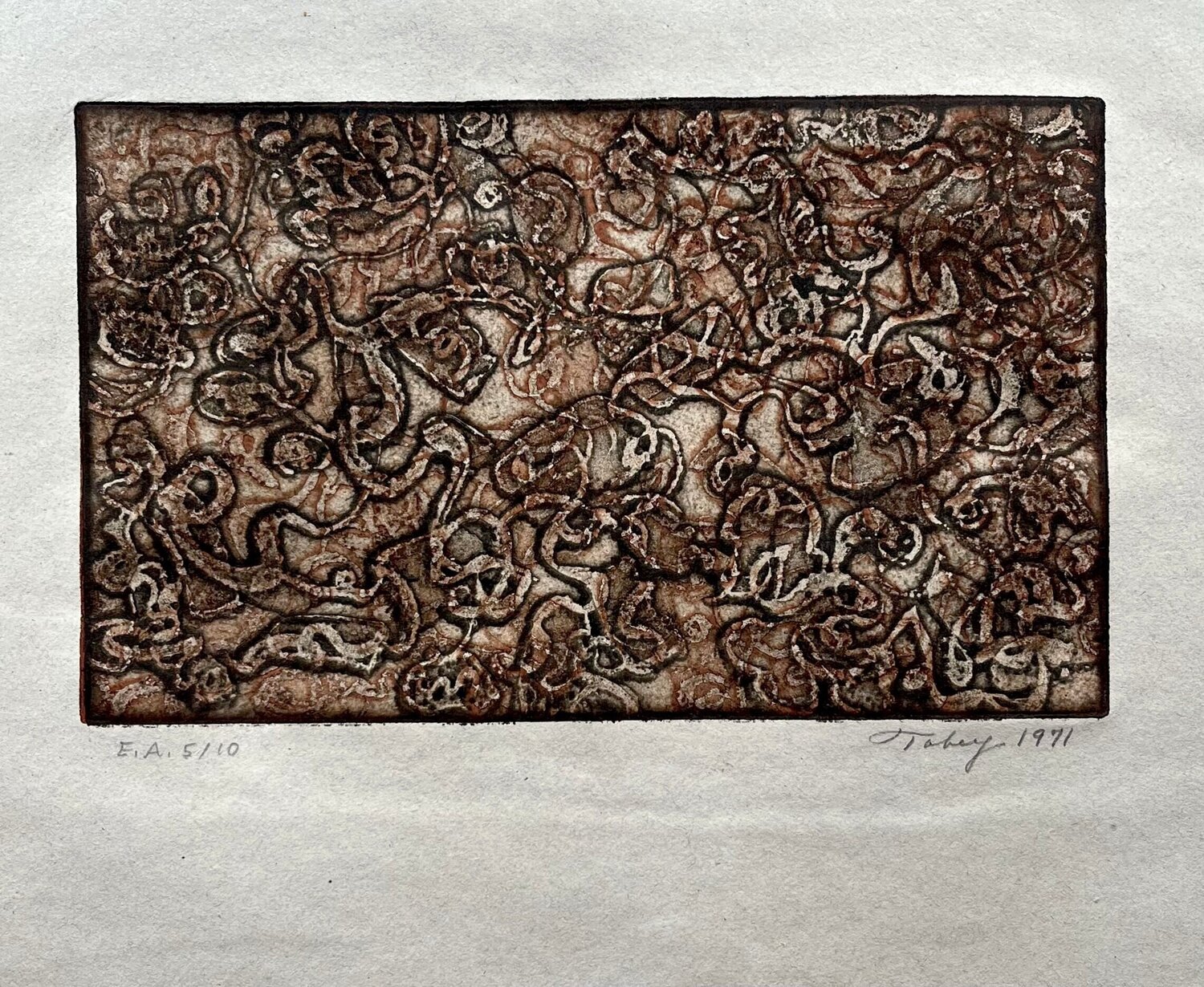 Autumn leaves Mark Tobey