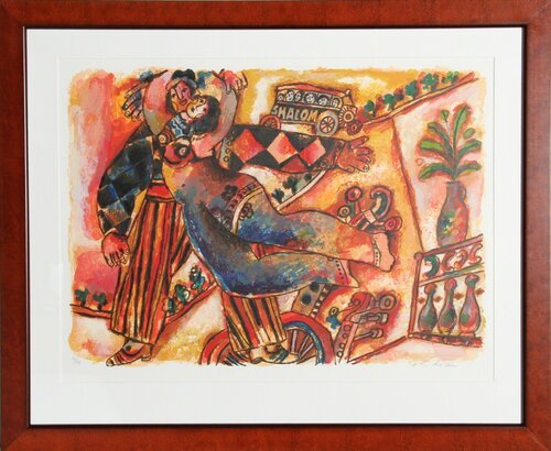 Le Danse des Rues by Theo Tobiasse, Print for Sale on Singulart