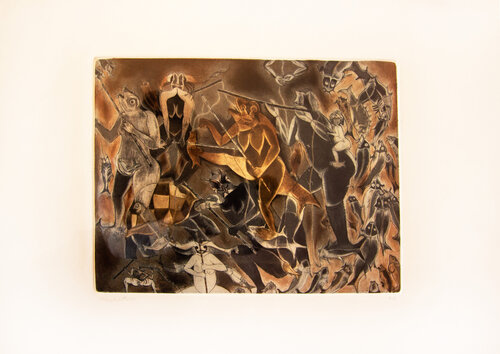 La lagartera (The Lizard Woman) by Francisco Toledo, Print for Sale on Singulart