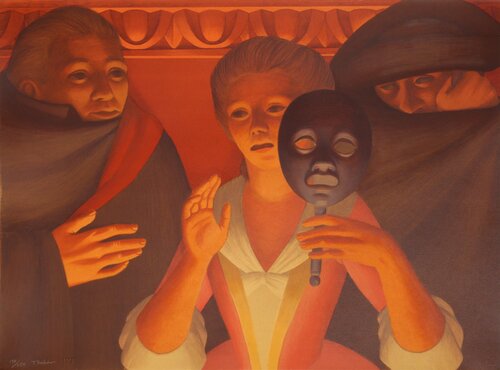 Un Ballo en Maschera by George Tooker, Print for Sale on Singulart