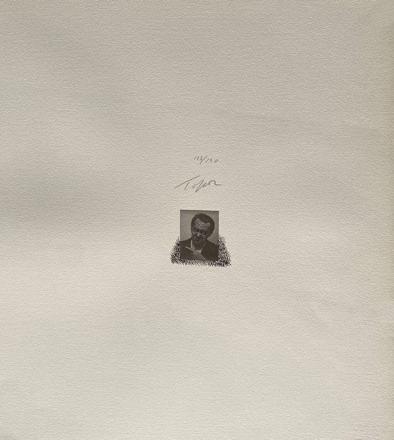 Autoportrait Roland Topor Afdruk te koop