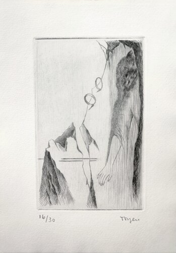 Pour Gerard Legrand :  Des pierres de mouvance by Toyen, Print for Sale on Singulart